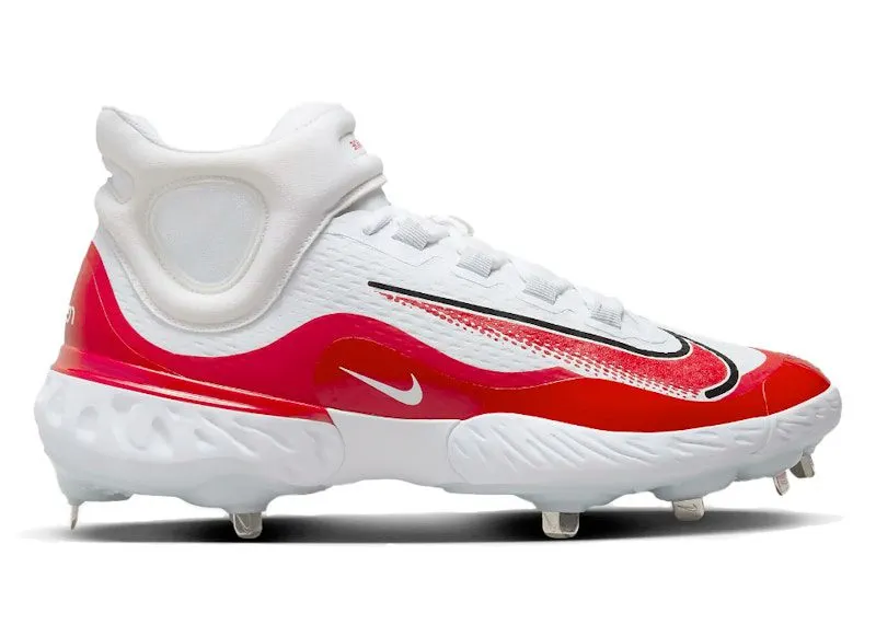 Nike Alpha Huarache Elite 4 White University Red (FD2744-105)