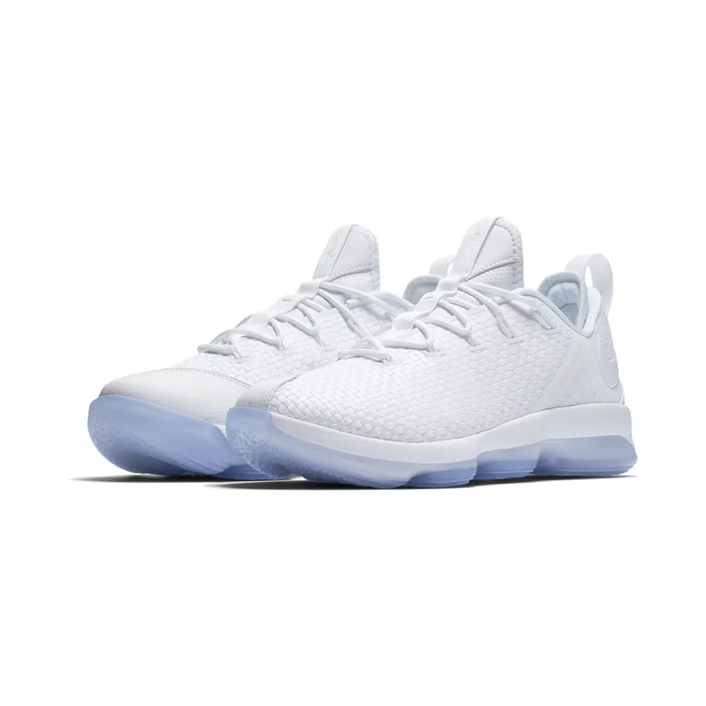 Nike LeBron 14 Low White Ice White/Ice-White (878636-101)