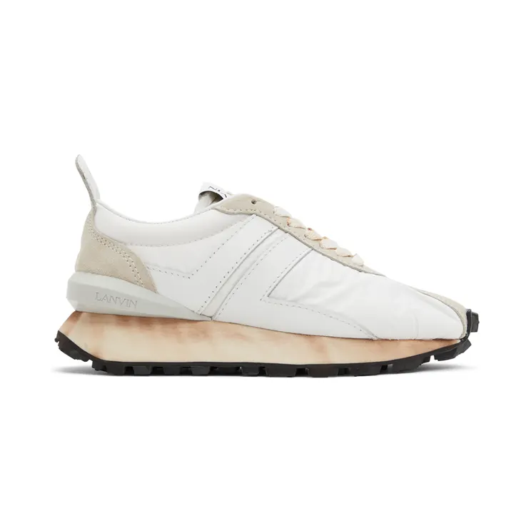Lanvin White Bumpr Sneakers (FW-SKBRUN-NYLO-P20)