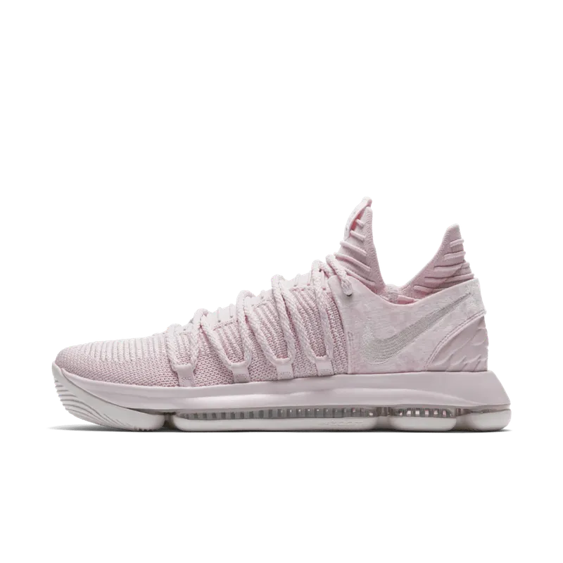Nike KD 10 Aunt Pearl Pearl Pink/White-Sail (AQ4110-600)