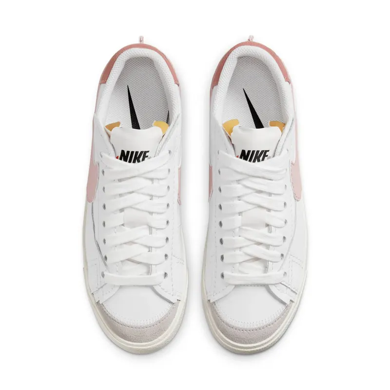 Nike BLAZER LO 77 JUMBO “White Pink Oxford” (DQ1470-102)