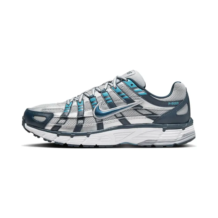 Nike P-6000 Armory “Armoury Navy / Flat Silver / White / Metallic Silver” (CD6404-402)