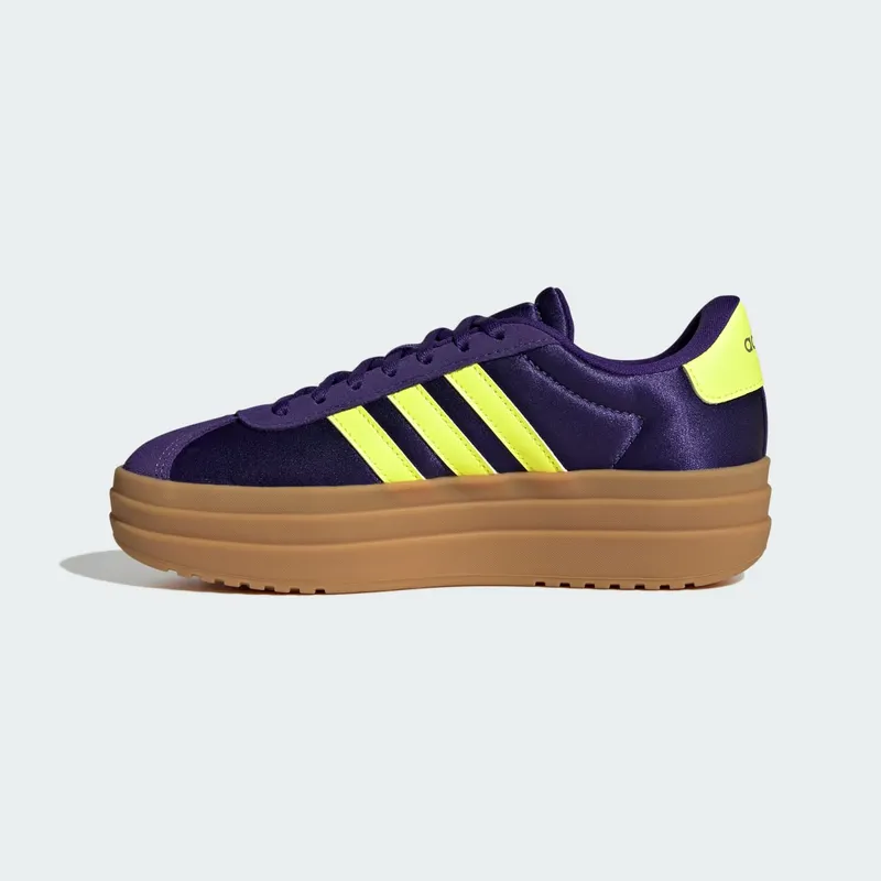 Adidas VL Court Bold Junior Collegiate Purple / Hi-Res Yellow / Silver Metallic (JQ1874)