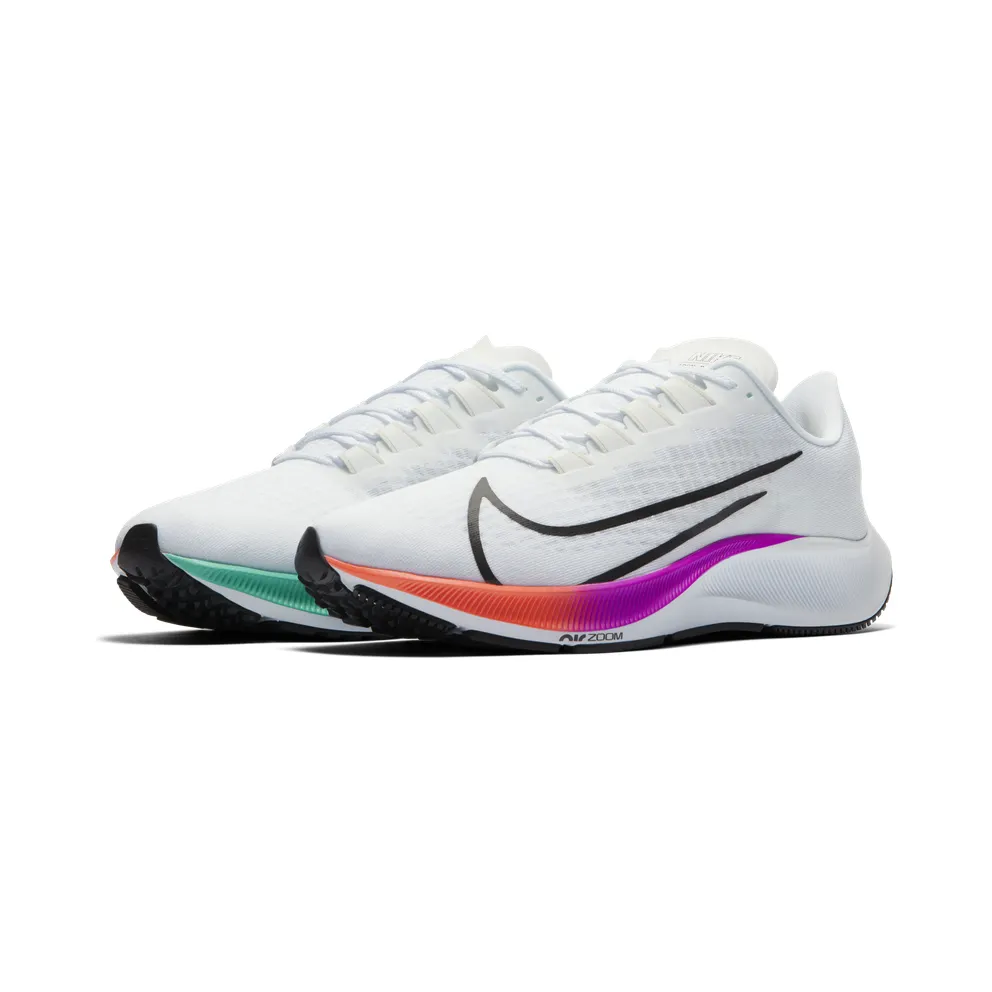 Nike Air Zoom Pegasus 37 White Multi-Color White/Hyper Violet-Spruce Aura-Flash Crimson (BQ9646-103)