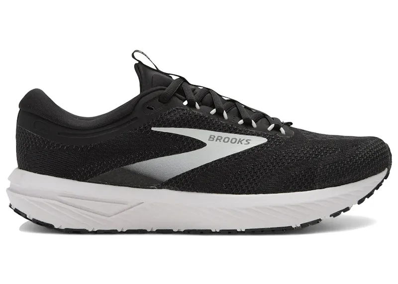 Brooks Revel 7 Black White (110435-1D-087)