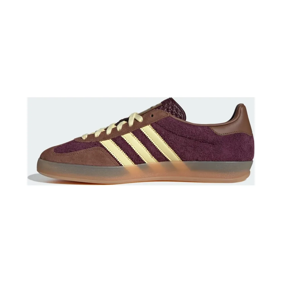 Adidas Gazelle Indoor Maroon / Almost Yellow / Preloved Brown (JI0324)