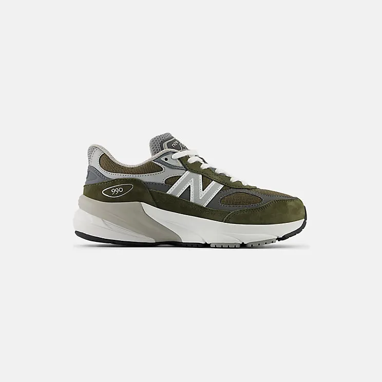 New Balance 990v6 Olive Grey (GC990OG6)