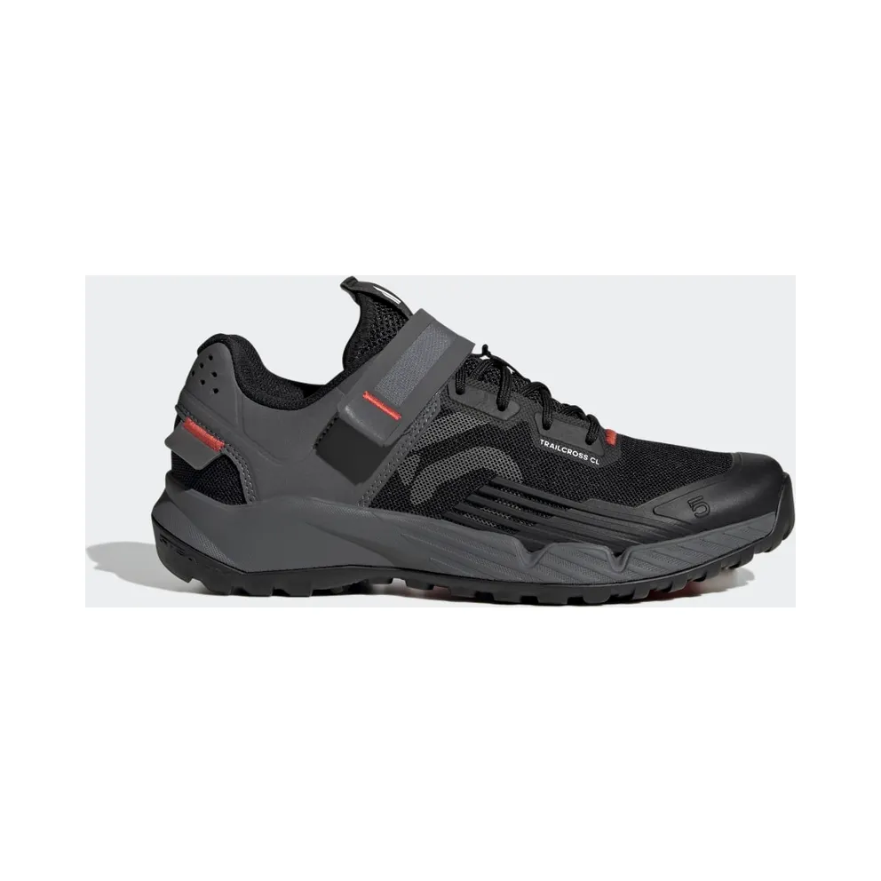 adidas 5.10 TRAILCROSS CLIP-IN MOUNTAINBIKING-SCHUH Core Black / Grey Three / Red (HP9931)