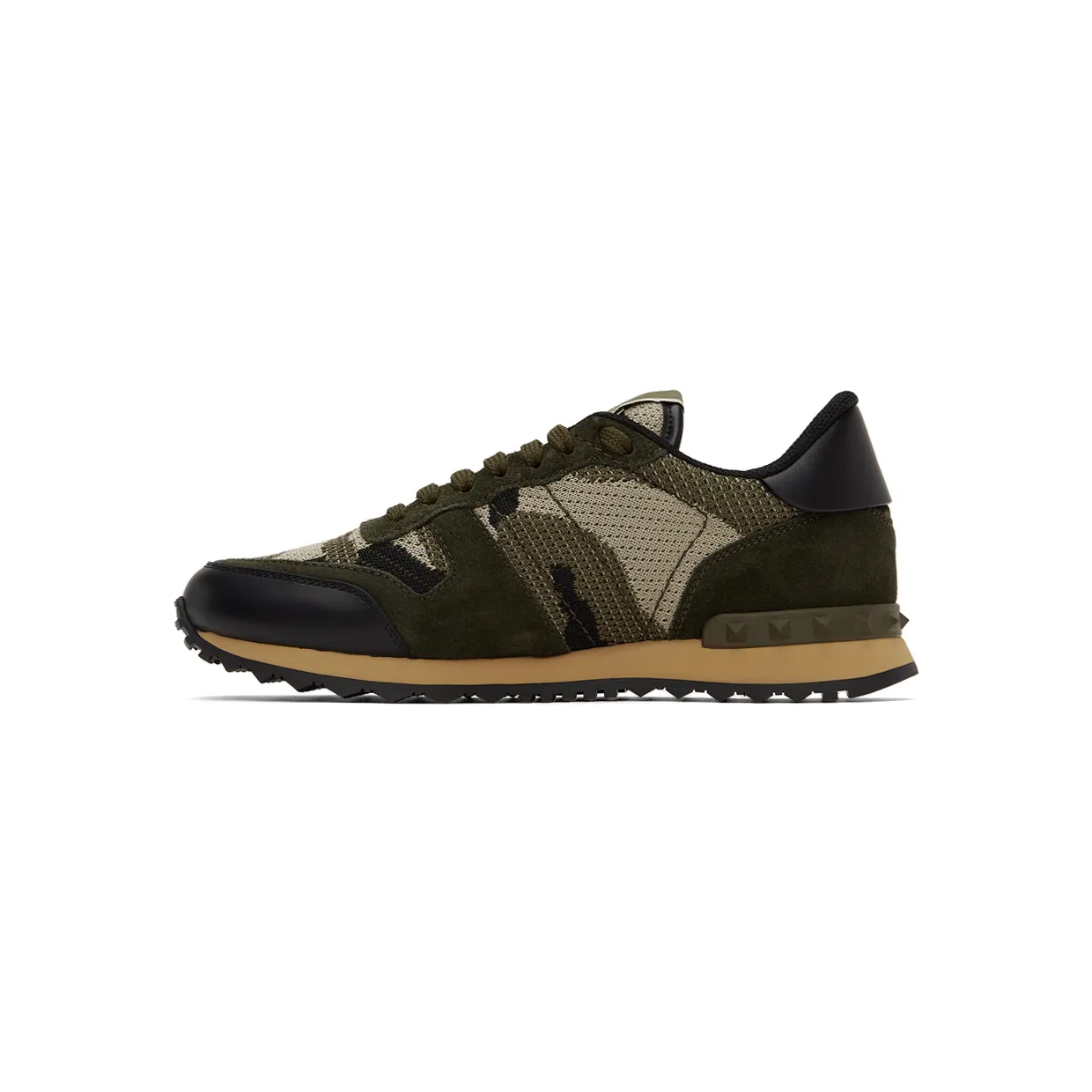 Valentino Garavani Camo Mesh Rockrunner “Green” (WY2S0723QRK) (3)