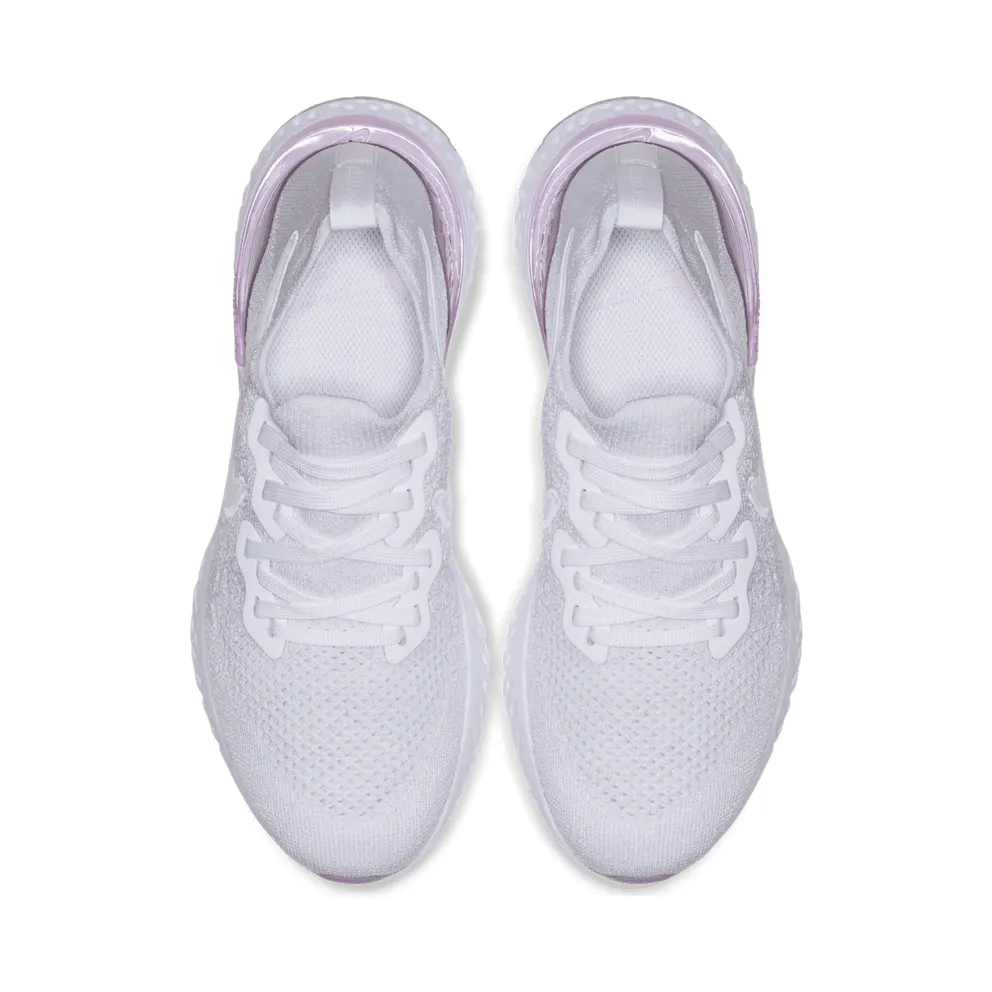 Nike Epic React Flyknit 2 White Pink Foam (W) White/White-Pink Foam (BQ8927-101)