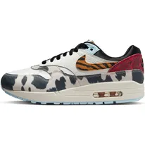 Nike Air Max 1 ’87 Great Indoors Tiger Swoosh (W) “Sail / Celestine Blue / Picante Red / Black” (FD0827-133)