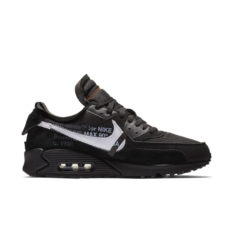 Nike x Off White Air Max 90 Black (2019) (AA7293-001)
