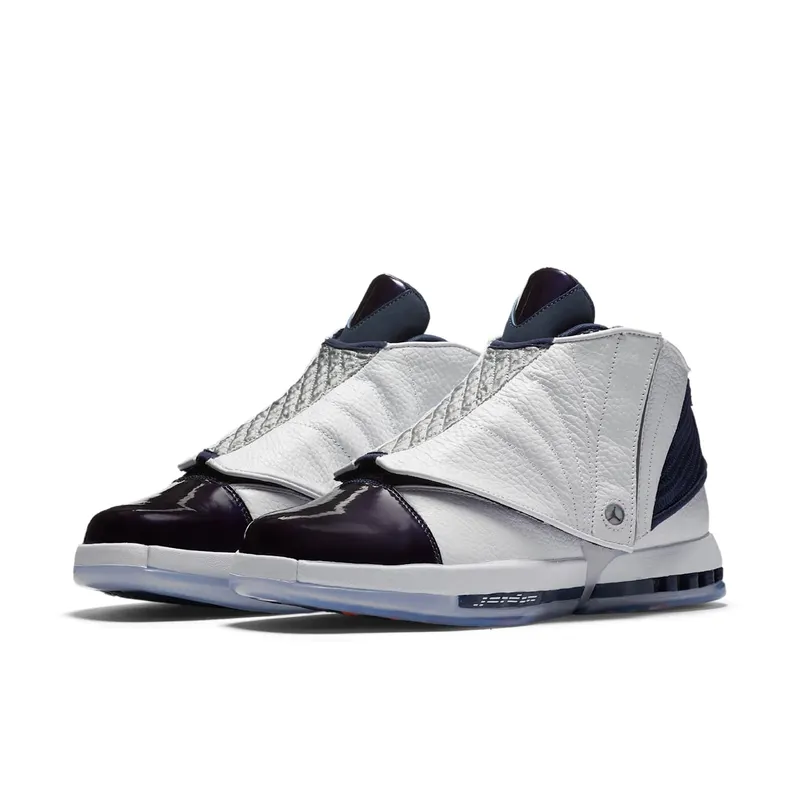 Jordan 16 Retro Midnight Navy (2016) White/Midnight Navy (683075-106)