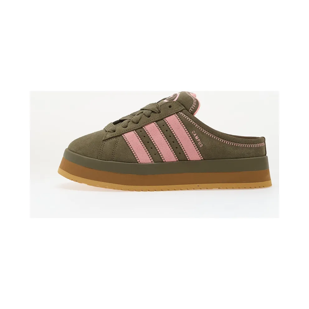 adidas Campus Olive Strata / Pink / Gum