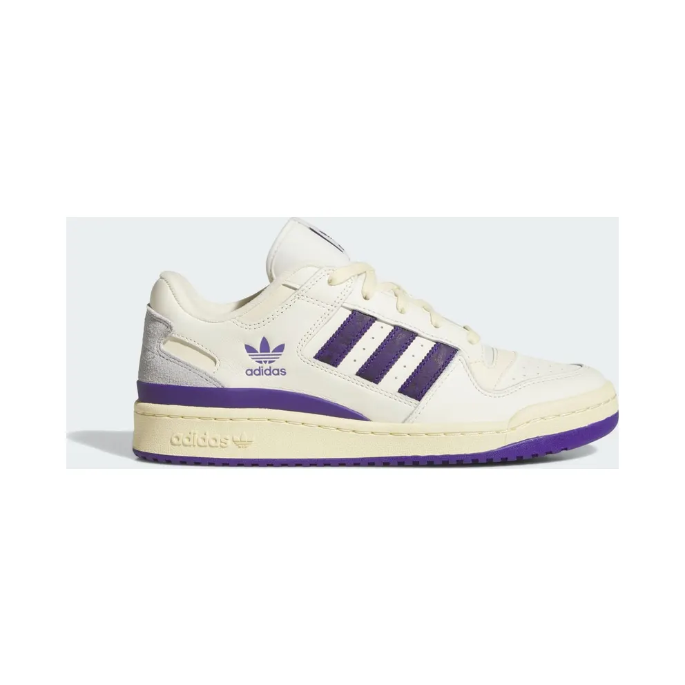 Adidas Forum Low CL Cream White / Collegiate Purple / Warm Vanilla (JI3268)