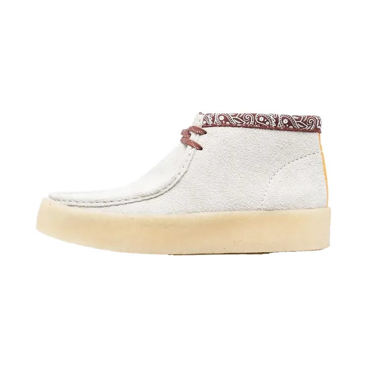 Clarks Wallabee Cup Bt “WHITE INTEREST” (26167977)