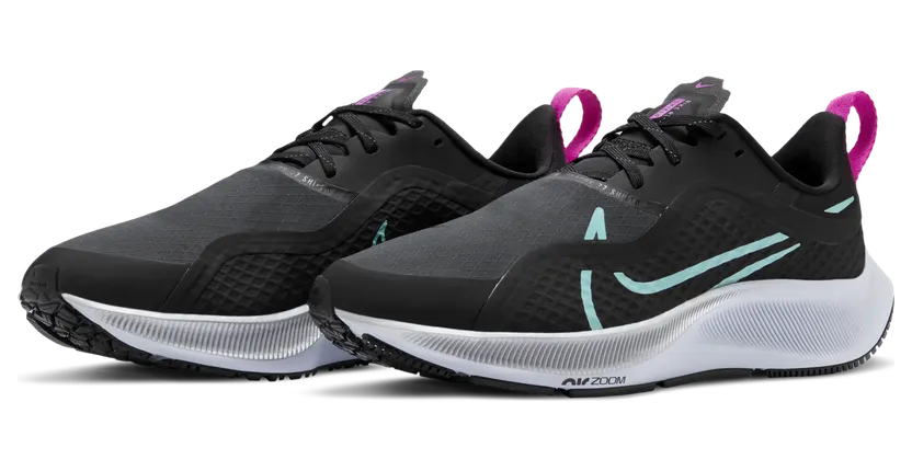 Nike Air Zoom Pegasus 37 Shield ‘Black Aurora Green’ Black/Dark Smoke Grey/Obsidian Mist/Aurora Green (CQ8639-003)