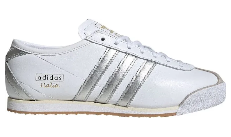 adidas Italia 70s Cloud White Silver Metallic Cream White (JQ9070)