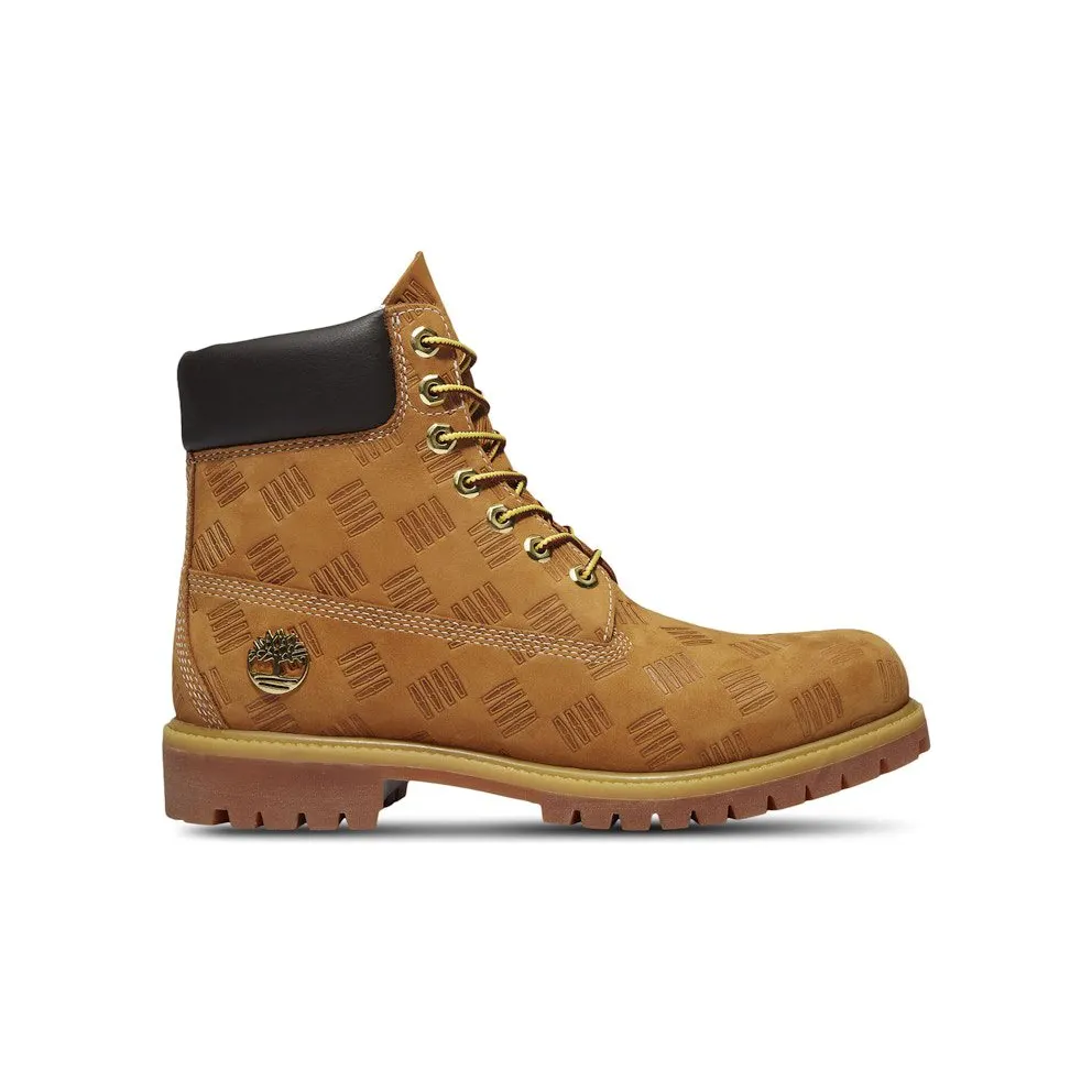 Timberland 6″ Premium Waterproof Boot Wheat Debossed Print (TB0A2P6W-A5J)