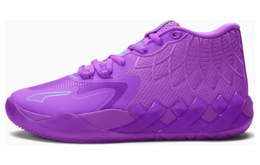 Puma MB.01 Basketballschuhe Lila/Blau (377237-10)