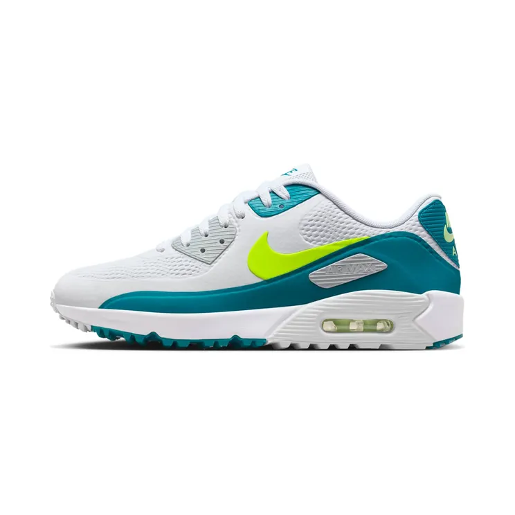 Nike Air Max 90 Golf “White / Bright Spruce / Volt” (HV9305-104)