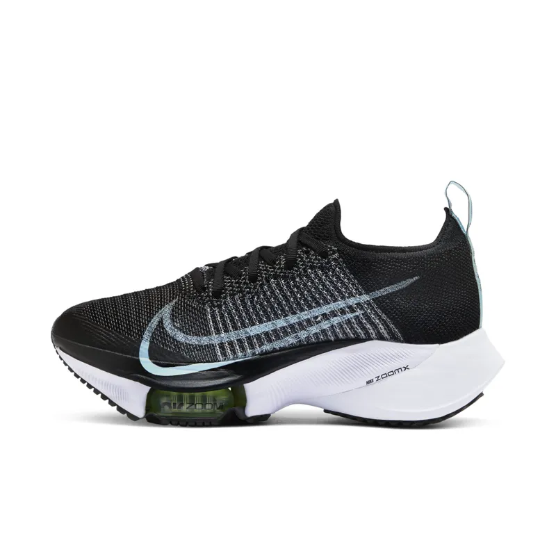 Nike Air Zoom Tempo Next% Black White (W) Black/Glacier Ice-Volt-White (CI9924-001)