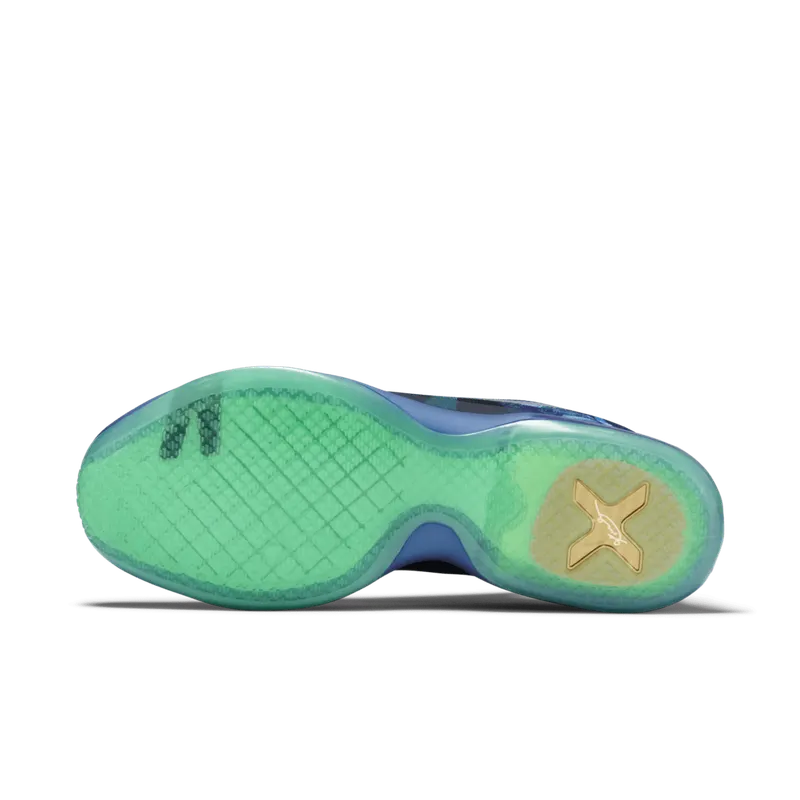Nike Kobe 10 Peach Jam Emerald Glow/Reflect Silver-Court Purple (705317-305)