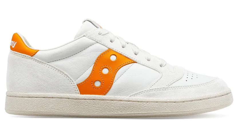 Saucony Jazz Court Premium White Orange (S70671-5)
