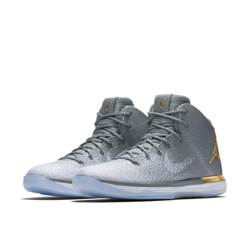 Jordan XXX1 Brand Classic West Cool Grey/White-Metallic Gold (AA2564-071)