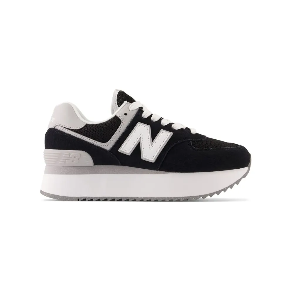 New Balance 574+ Schwarz/Grau/Weiß (WL574ZSA)