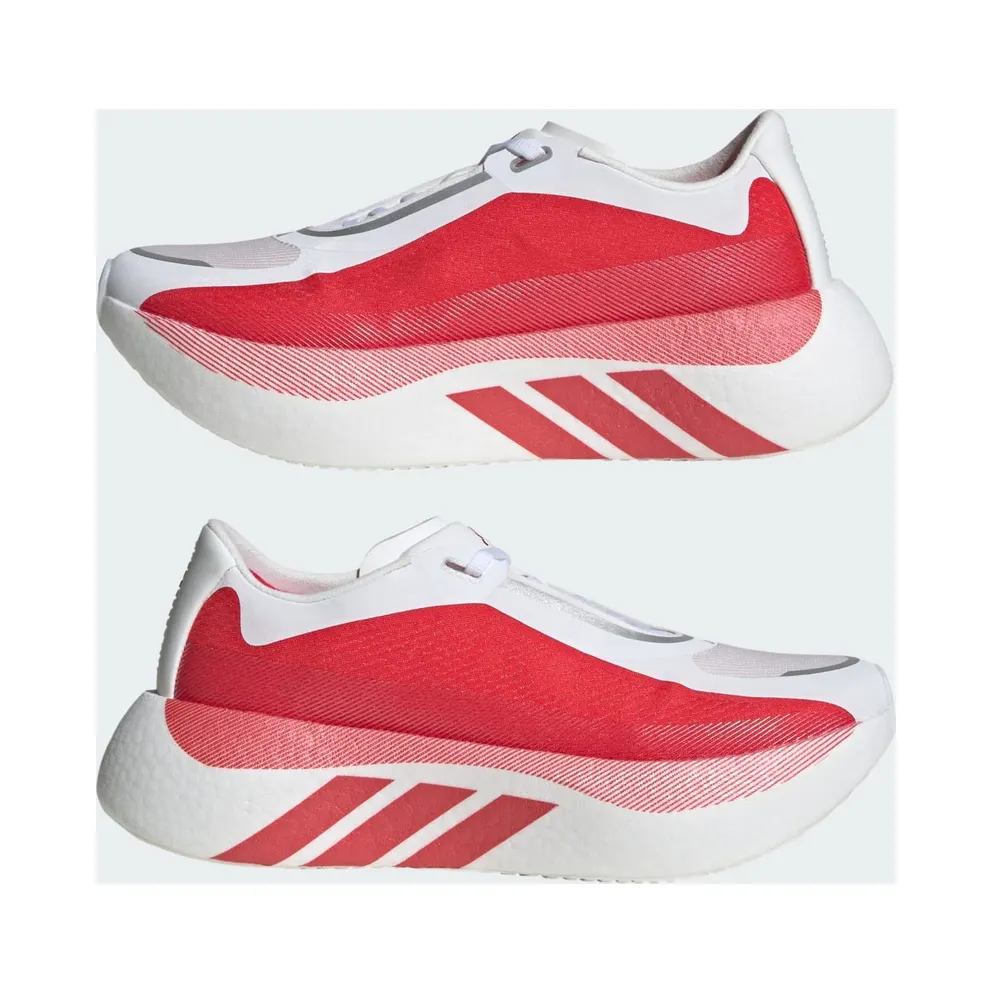 Adidas Hyperboost Edge Running Shoes Cloud White / Pure Ruby / Zero Metalic (KI1916)