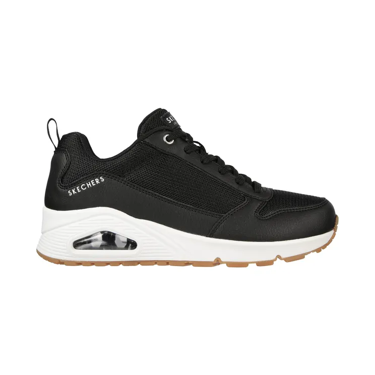 Skechers Uno – Inside Matters “Black / White” (155005BKW)