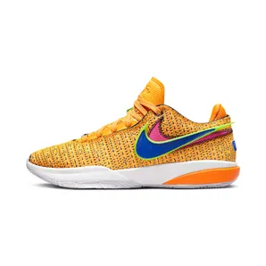 Nike LeBron 20 “Laser Orange / Hyper Pink / White / Racer Blue” (DJ5423-801)