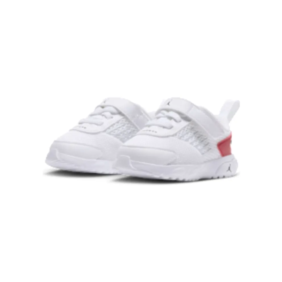 Nike Jordan Trunner Flow Infant “White / Gym Red / Metallic Silver / Black” (IQ7704-101)