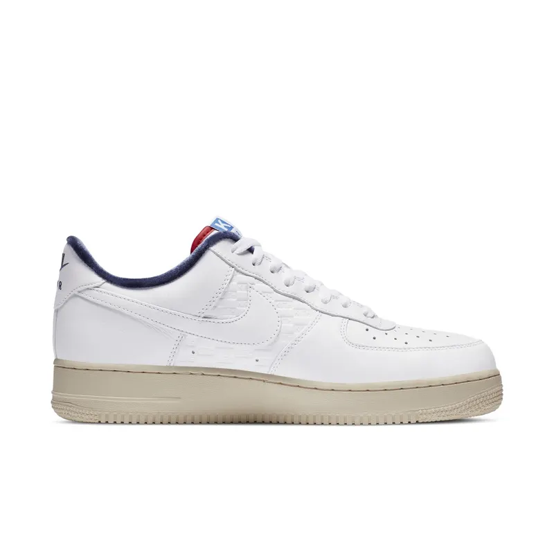 Nike Air Force 1 Low Kith Paris – “White / Red-navy” (CZ7927-100)