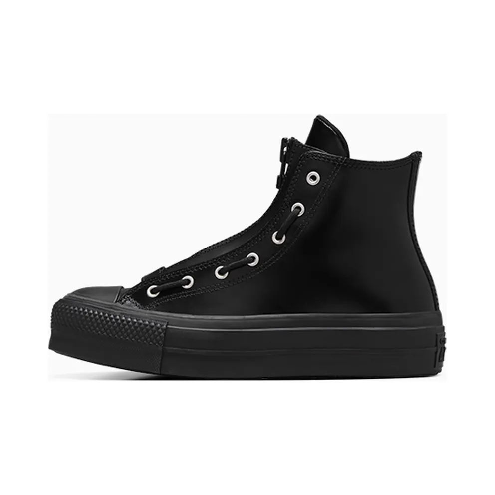Converse Chuck Taylor All Star Lift Platform Leather Black/Total Eclipse/Black (A12476C)
