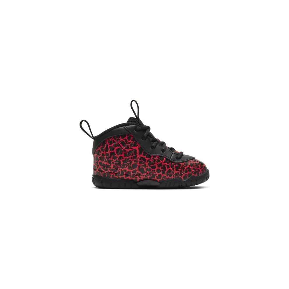 Nike Air Foamposite One Cracked Lava (TD) Black/Bright Crimson (723947-012)