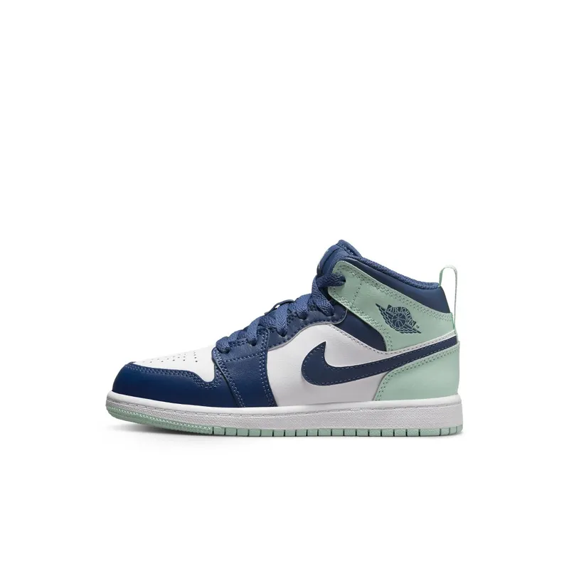 Air Jordan 1 Mid Mystic Navy Mint Foam (PS) (640734-413)