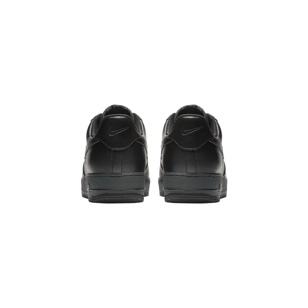 Nike Air Force 1 Flyleather Black Black/Black-Black (BV1391-001)