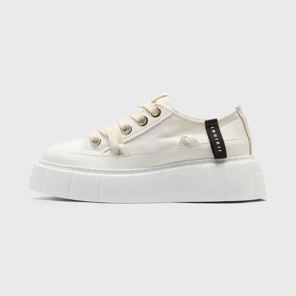 INUIKII MATILDA CANVAS LOW White