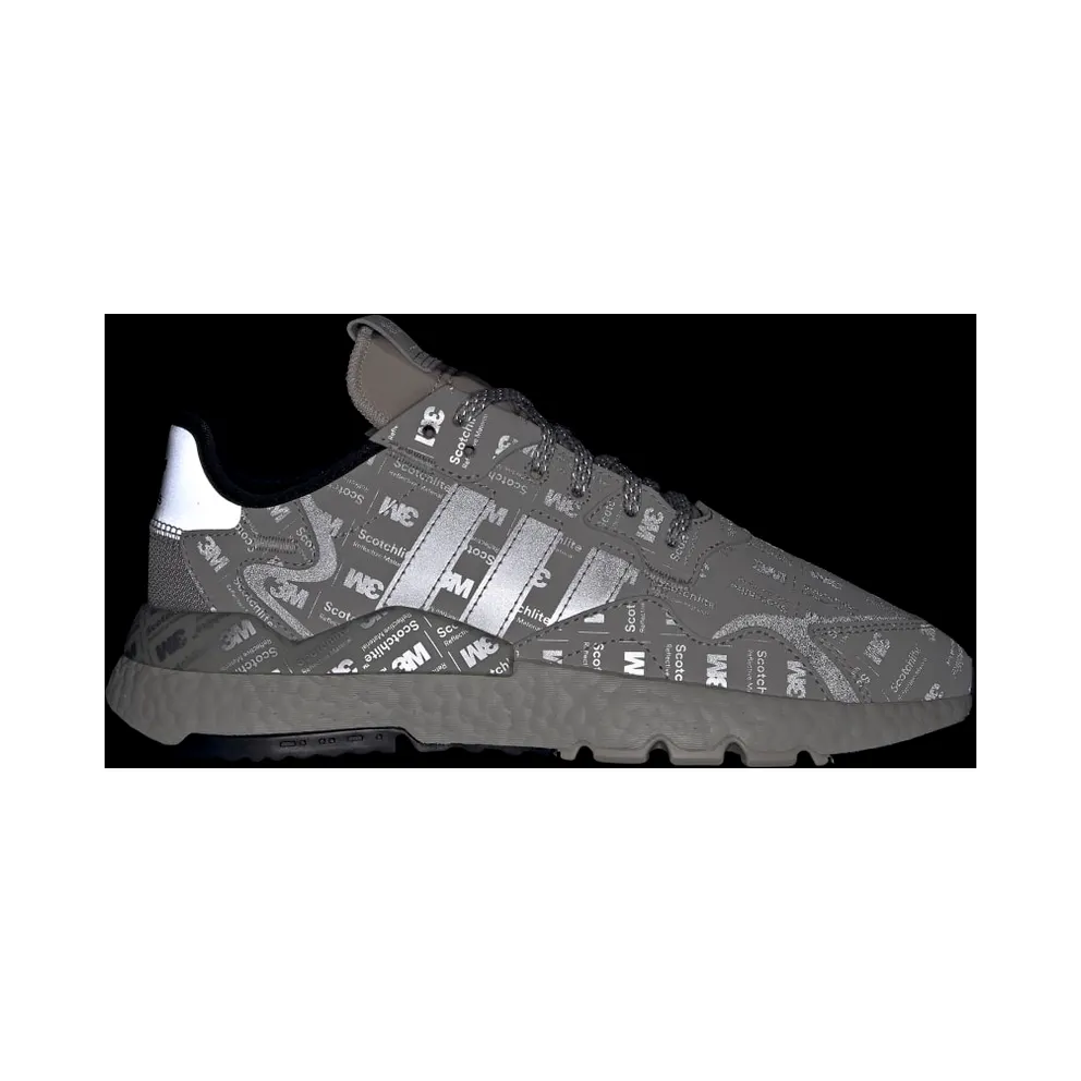 adidas Nite Jogger 3M Grey Metal Grey/Silver Metallic/Metal Grey (FV3622)