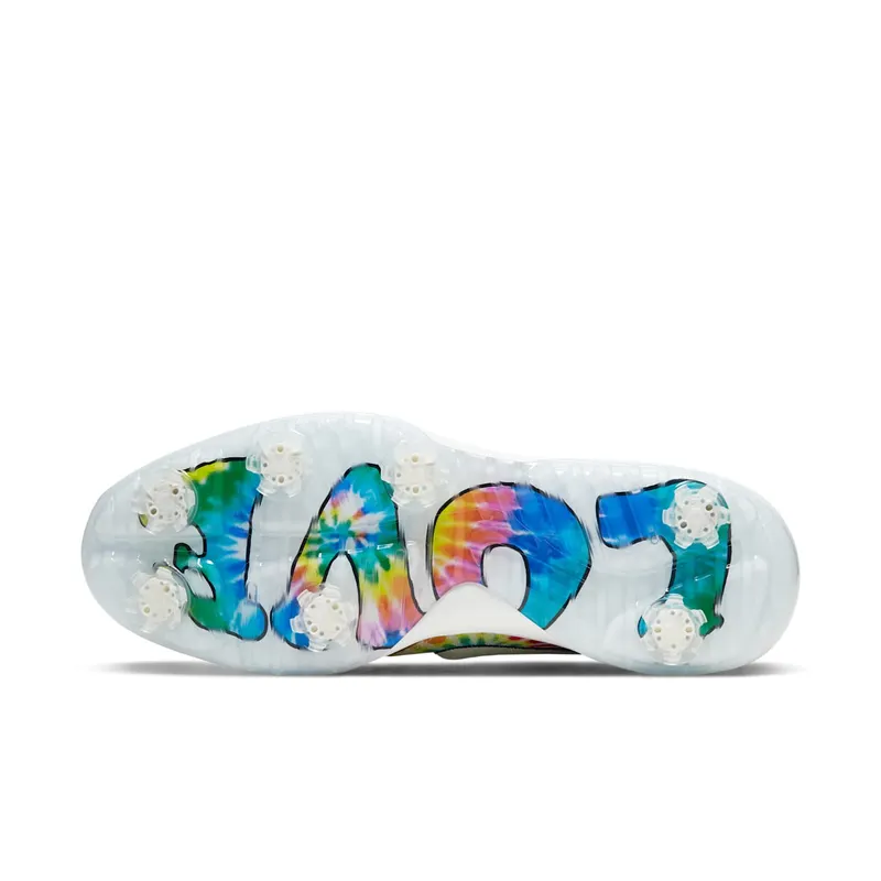 Nike Roshe G Tour Tie Dye Summit White/Lemon Venom-Deep Royal-White (CK1222-100)