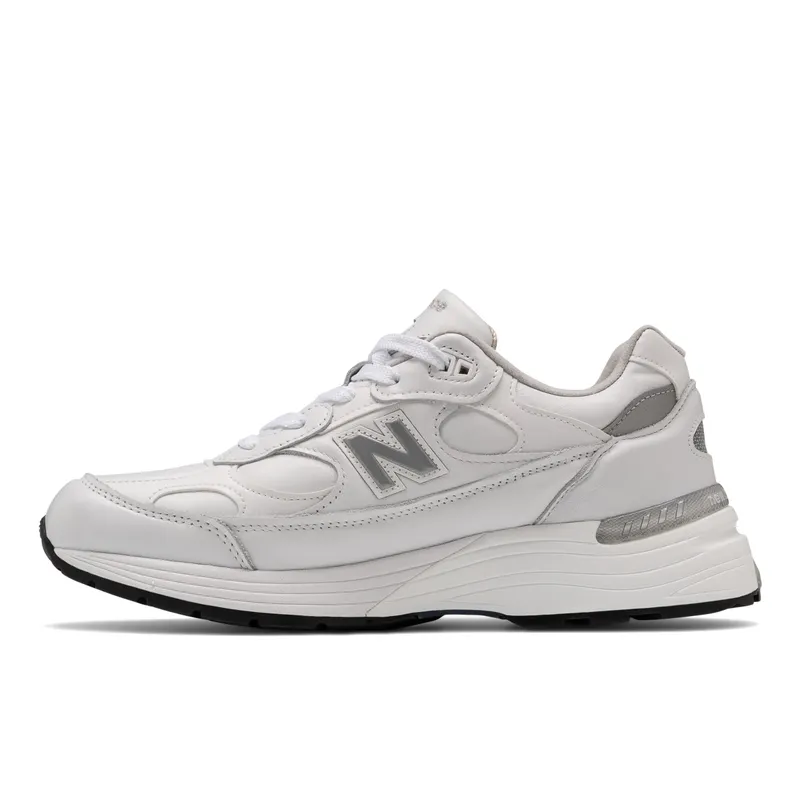 New Balance 992 MiUSA White Silver (M992WL)