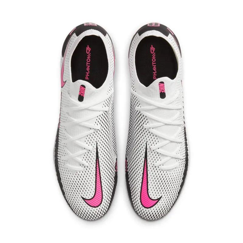Nike Phantom GT Pro FG White Black Pink Blast White/Black-Pink Blast (CK8451-160)