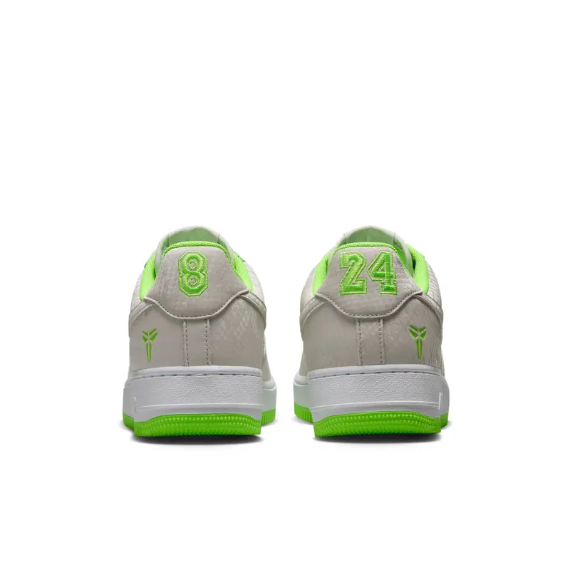 Nike Air Force 1 Low “Kobe Bryant Forever Vast Grey Electric Green” (IB0018-006)