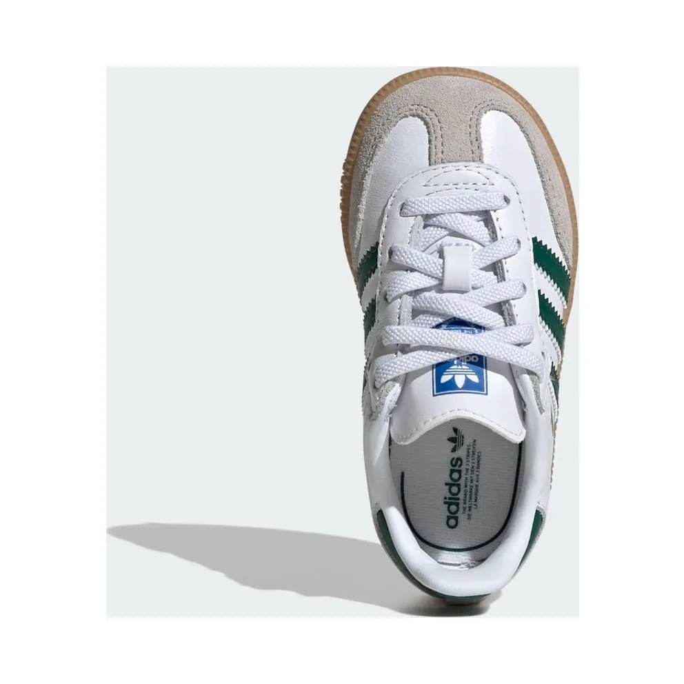 adidas Samba OG Kids Cloud White / Collegiate Green / Gum (IE1337)