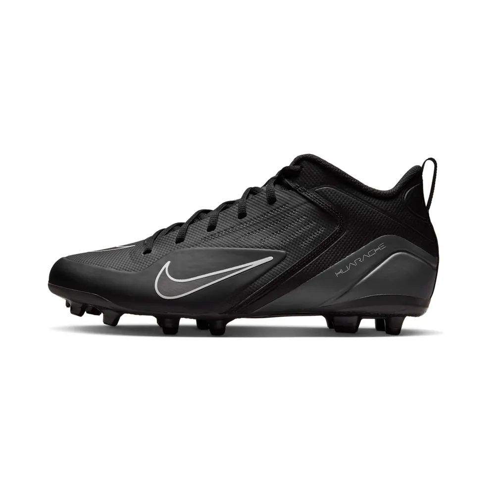 Nike Alpha Huarache 8 Varsity Black Light Smoke Grey (CZ6558-011)