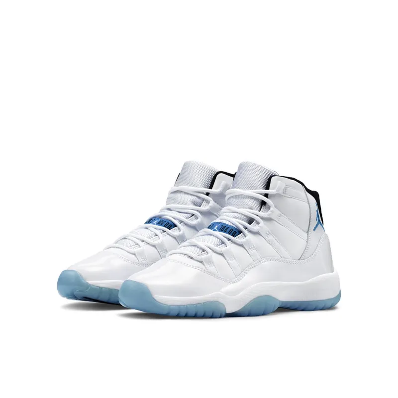 Air Jordan Nike AJ XI 11 Retro Legend Blue 2014 (GS) (378038-117)