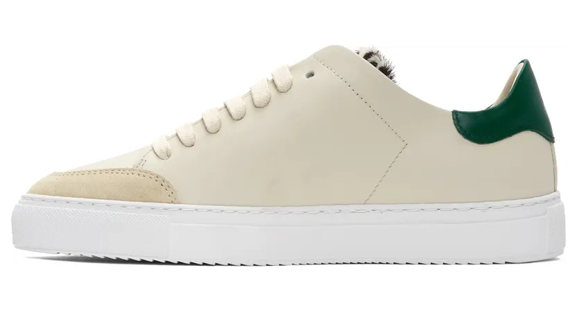 Axel Arigato Beige & Green Animal Triple Clean 90 Sneakers (28646) (3)