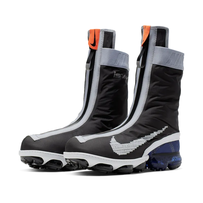 Nike Air VaporMax Flyknit Gator ISPA Black Black/Black-White (AR8557-002)